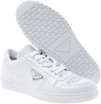 프라다 가죽 패션 스니커즈 '화이트' 2EE364_3LJ6_F0009 Purchase 프라다 가죽 패션 스니커즈 '화이트' 2EE364_3LJ6_F0009