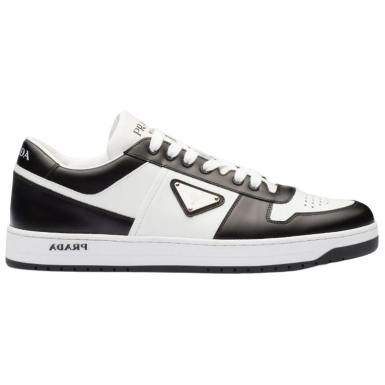 Prada Downtown Leather 'White Black' 圖 2