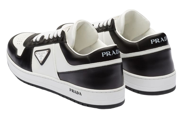 Prada Downtown Leather 'White Black' 圖 5
