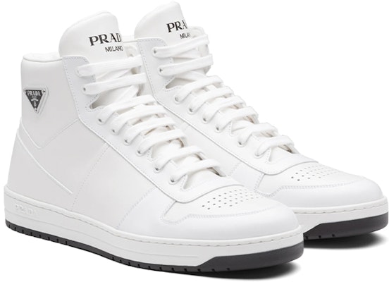 Prada Downtown Leather 'White Black' 2TE183_3LJ6_F0964 Lookbook Prada Downtown Leather 'White Black' 2TE183_3LJ6_F0964