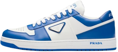 Prada Downtown Leather 'White Cobalt' 2EE364_3LKG_F098Z Prada Downtown Leather 'White Cobalt' 2EE364_3LKG_F098Z