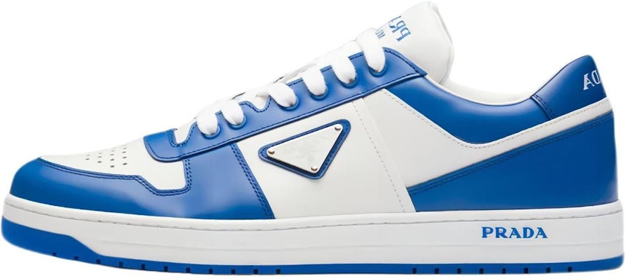 Prada Downtown Leather 'White Cobalt' 2EE364_3LKG_F098Z Buy Prada Downtown Leather 'White Cobalt' 2EE364_3LKG_F098Z