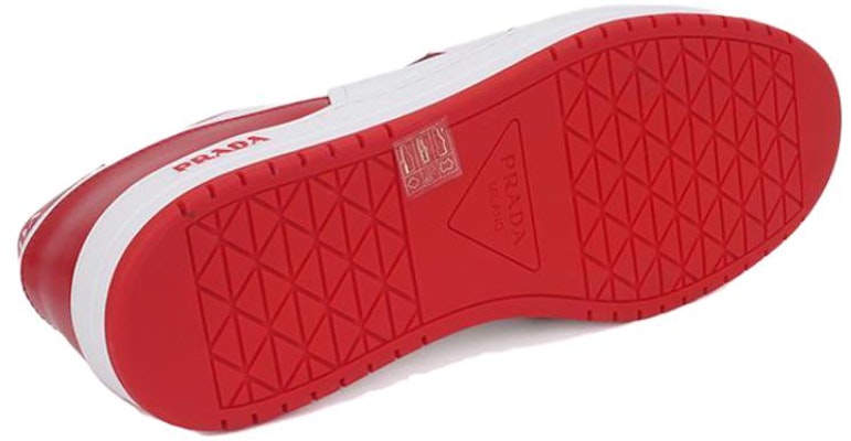 Prada Downtown Leather 'White Lacquer Red' 2EE364-3LKG-F0O3N Purchase Prada Downtown Leather 'White Lacquer Red' 2EE364-3LKG-F0O3N