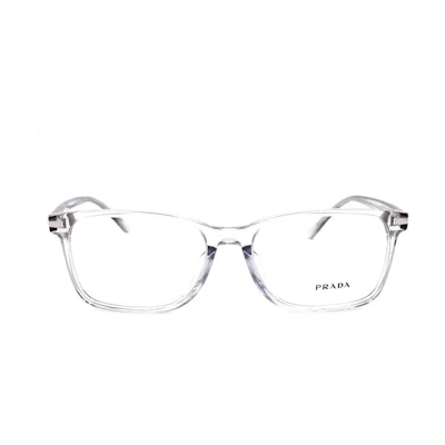 PRADA Eyewear VPR14W F Transparent Gray Business Travel Edition for Men. VPR14W-F U43 1O1