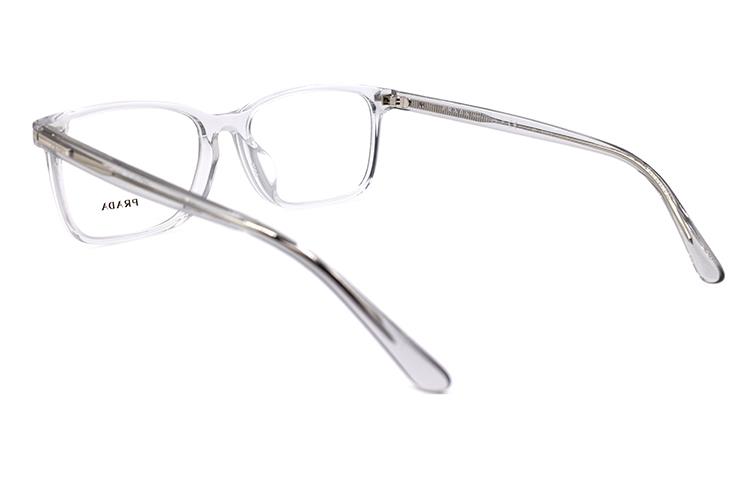 PRADA Eyewear VPR14W F Transparent Gray Business Travel Edition for Men. VPR14W-F U43 1O1 圖 4