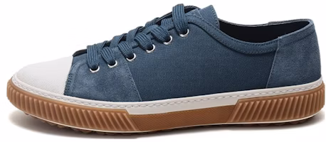 Prada Fabric and Leather Sneaker 'Stellar Blue' 4E3058_2OCF_F0637_F_G000 Prada Fabric and Leather Sneaker 'Stellar Blue' 4E3058_2OCF_F0637_F_G000