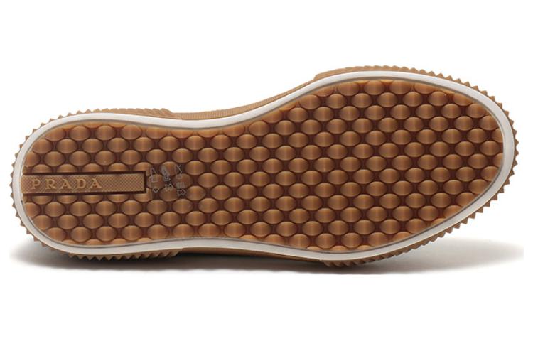 Purchase 普拉达蓝色时尚布面皮革运动鞋 4E3058_2OCF_F0637_F_G000