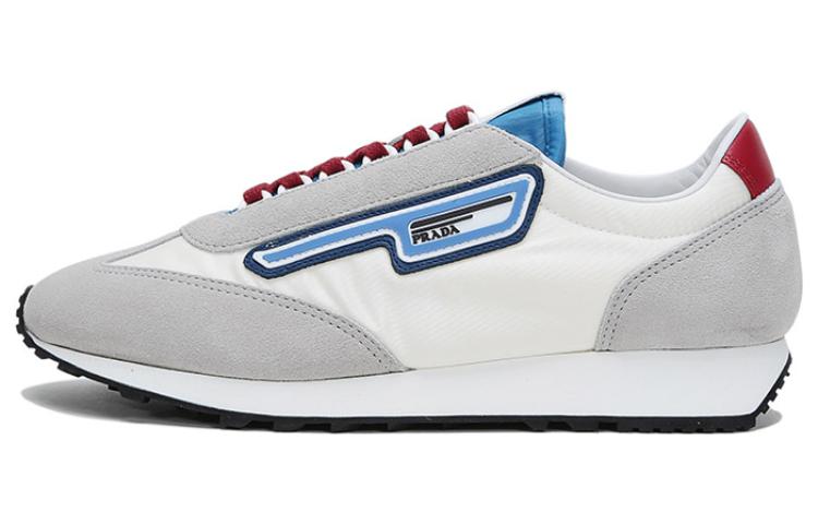 Prada Fabric and Leather Sneaker 'White'