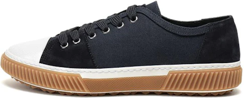 Prada Fabric and Leather Sneakers 'Blue' 4E3058_2OCF_F0008_F_G000 Prada Fabric and Leather Sneakers 'Blue' 4E3058_2OCF_F0008_F_G000