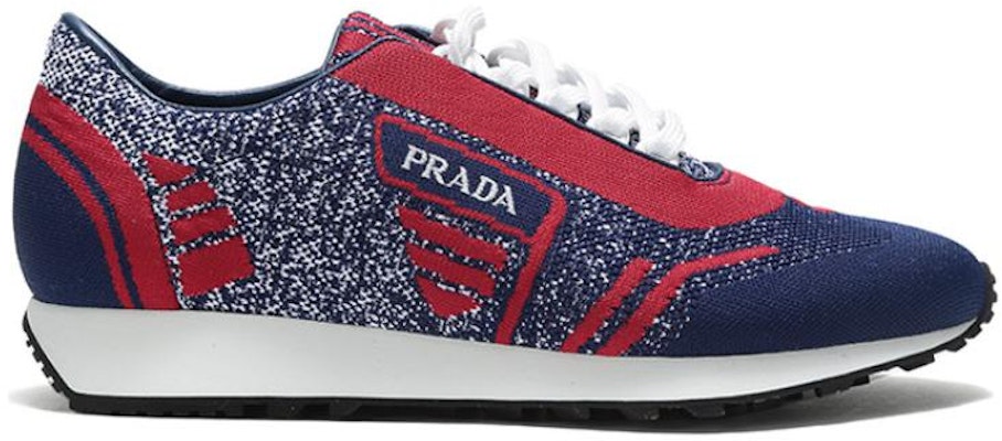 Prada Kasut Fabrik Berblok Warna 'Biru Merah' 2EG272_3KUX_F0XUS Order Prada Kasut Fabrik Berblok Warna 'Biru Merah' 2EG272_3KUX_F0XUS
