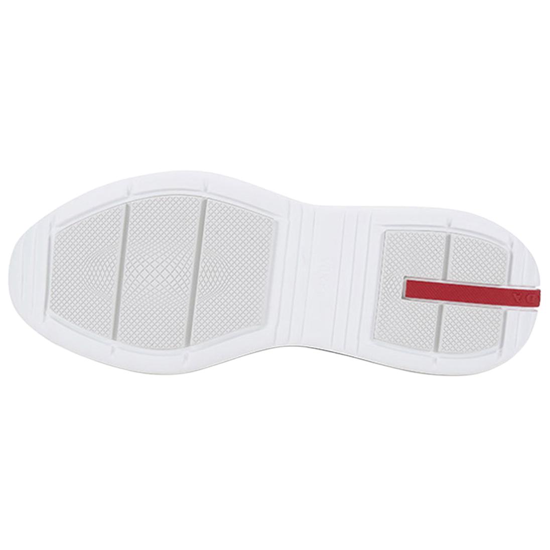 Prada Fabric Panel Lace-Up Sneaker 'Blue' 圖 6