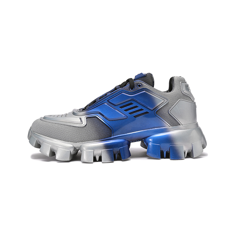 Prada Fabric Rubber Low Top 'Grey Blue' 2EG293_3LMB_F0I90