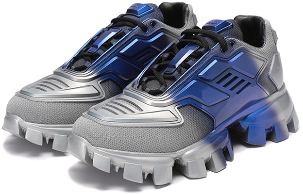 普拉达灰蓝色低帮橡胶布鞋 2EG293_3LMB_F0I90 Lookbook 普拉达灰蓝色低帮橡胶布鞋 2EG293_3LMB_F0I90