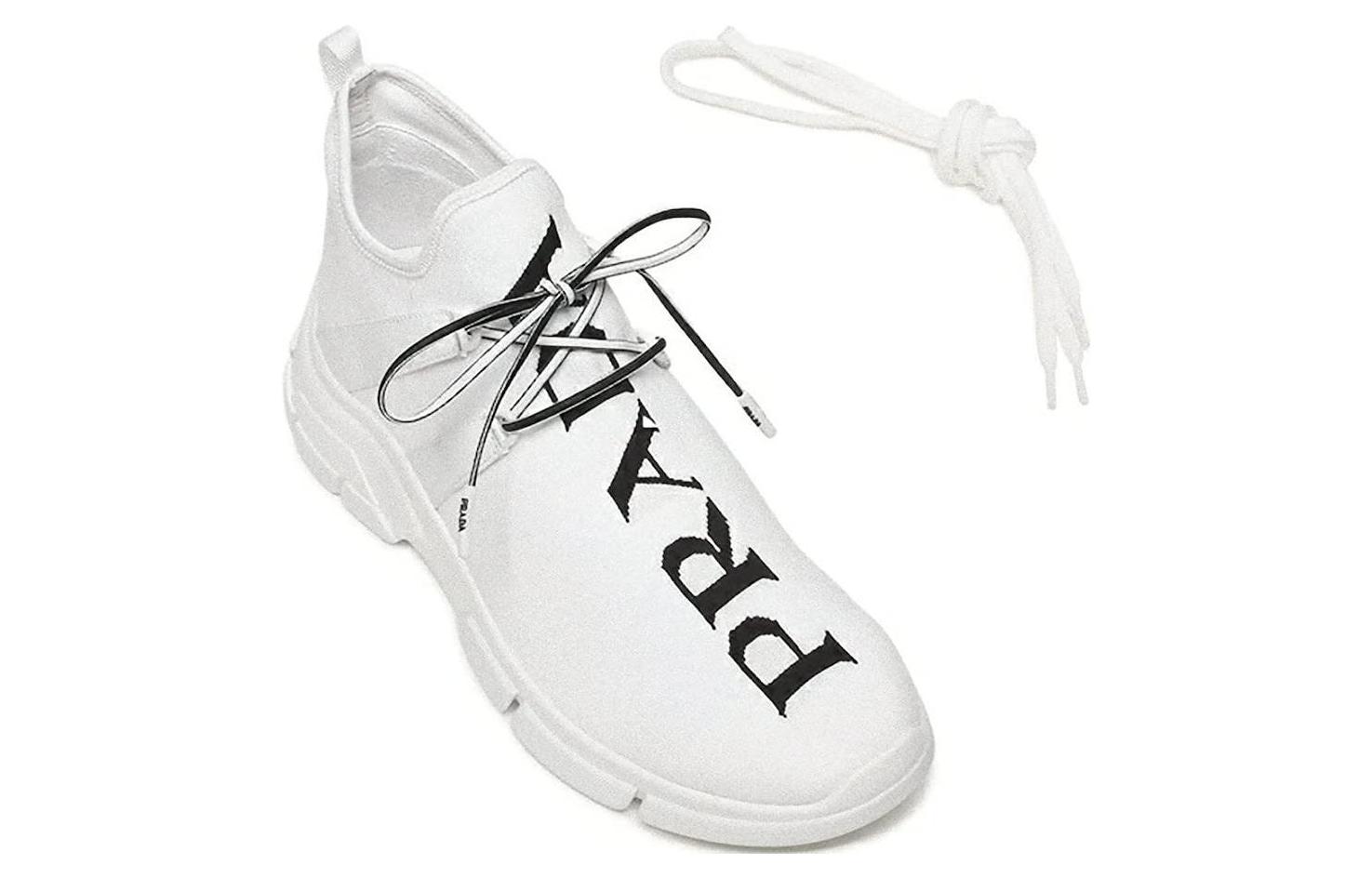 Prada Fabric Sneakers 'White' 圖 3