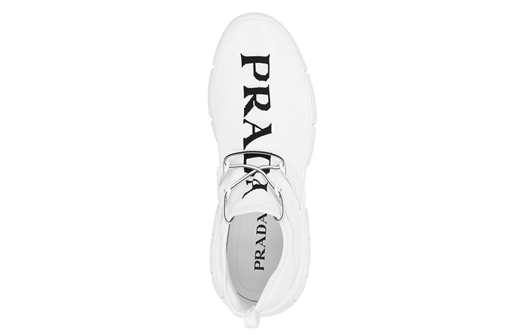 Prada Fabric Sneakers 'White' 圖 4