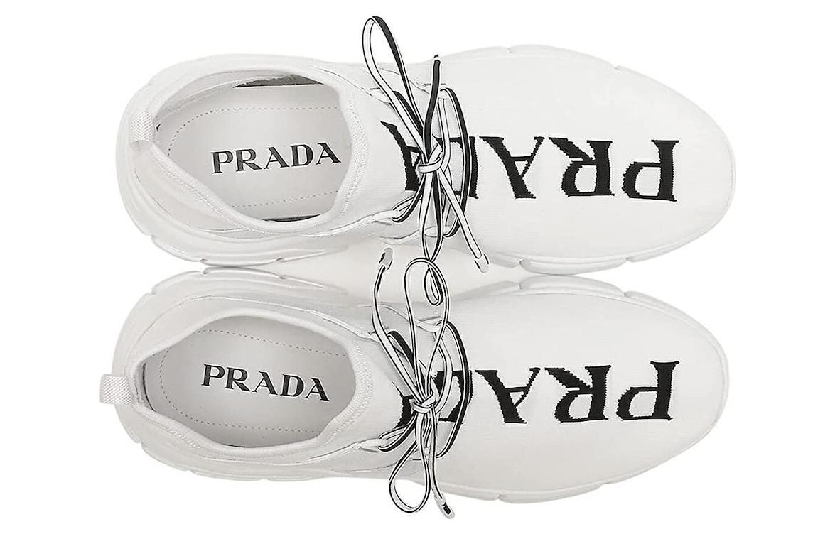 Prada Fabric Sneakers 'White' 圖 5