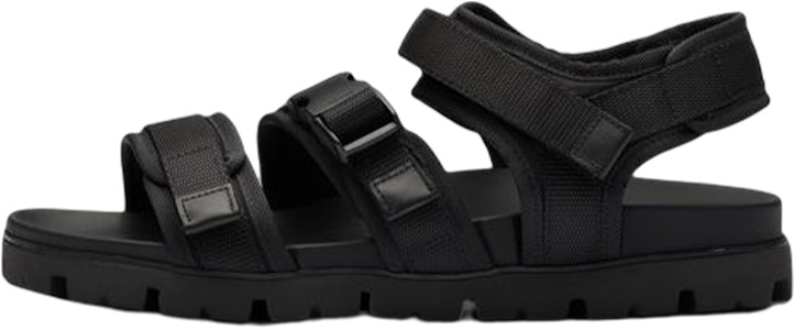 普拉达黑色面料魔术贴露跟时尚凉鞋 2X3080_3L74_F0002 Buy 普拉达黑色面料魔术贴露跟时尚凉鞋 2X3080_3L74_F0002