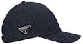 Lookbook Gorra Beisbol Logo Prada Azul de Algodón Moda 2HC274AJ6F0008