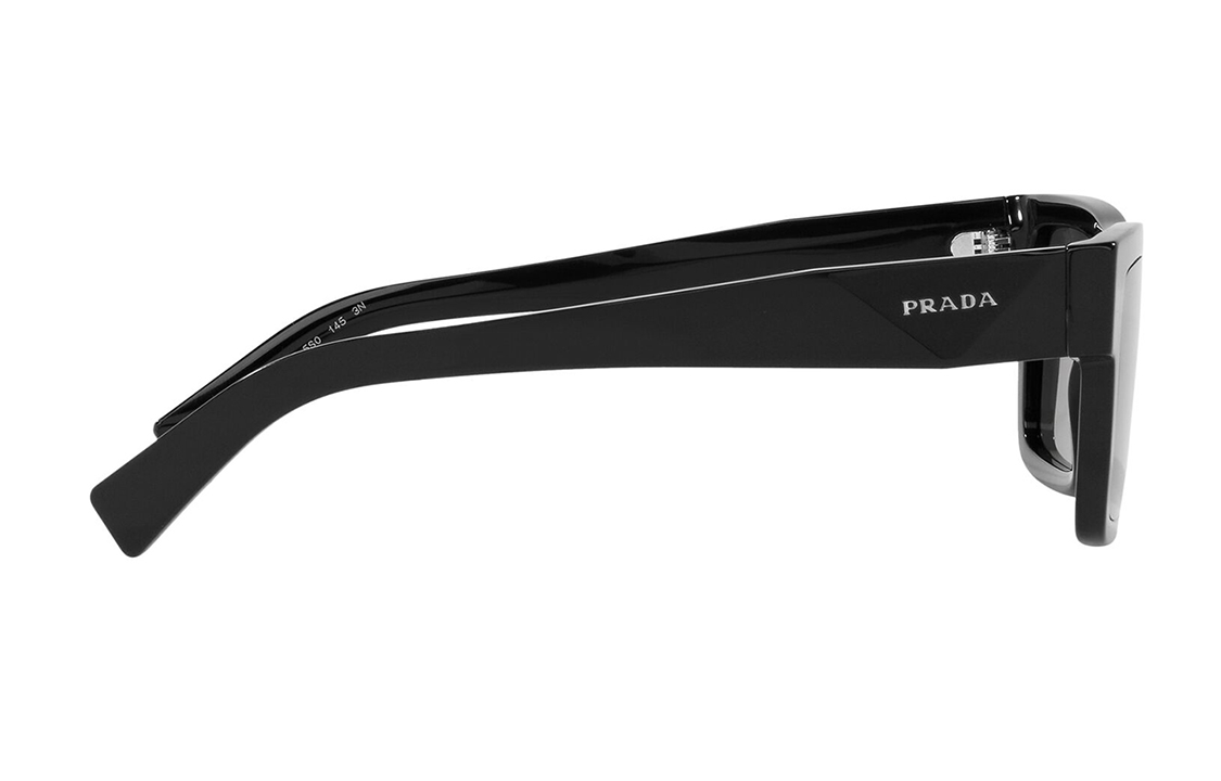 Purchase PRADA 時尚長方形黑色太陽眼鏡 男女同款情侶設計 PR-19WS1AB5S0