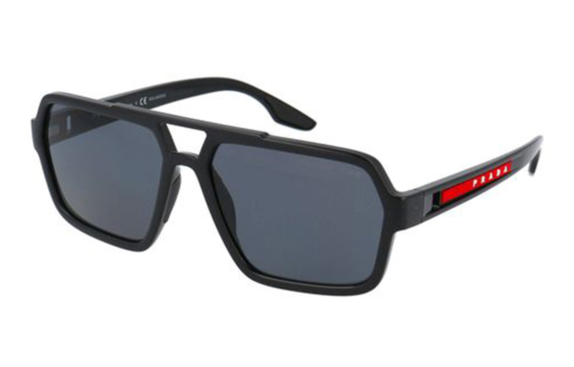 PRADA Fashion Trendy Square Sunglasses Unisex Couple Style. 0PS-01XS-1AB02G 圖 2