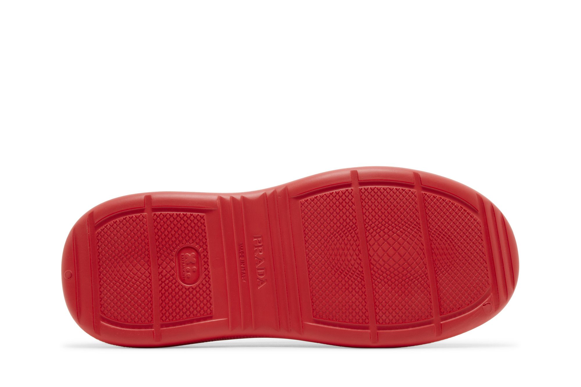 Shop Prada Foam Rubber Mules ''Rood'' 2S2959_3LKD_F0011