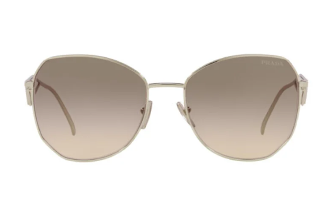 PRADA Full-Rim Irregular Alloy Sunglasses Unisex Couple Style. PR57YS-ZVN3D0 圖 3