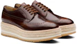 Order Prada Fumé 'Platform Cokelat Mengkilap' 2EG015_P39_F0005_F_X019