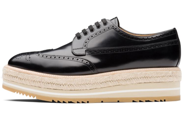 Prada Fumé 'Retro Chunky Sole Loafer' ( Black)