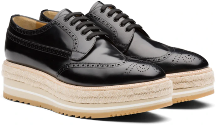 Prada Fumé 'Mocasín Retro de Suela Gruesa' (Negro) 2EG015_P39_F0002_F_X019 Order Prada Fumé 'Mocasín Retro de Suela Gruesa' (Negro) 2EG015_P39_F0002_F_X019