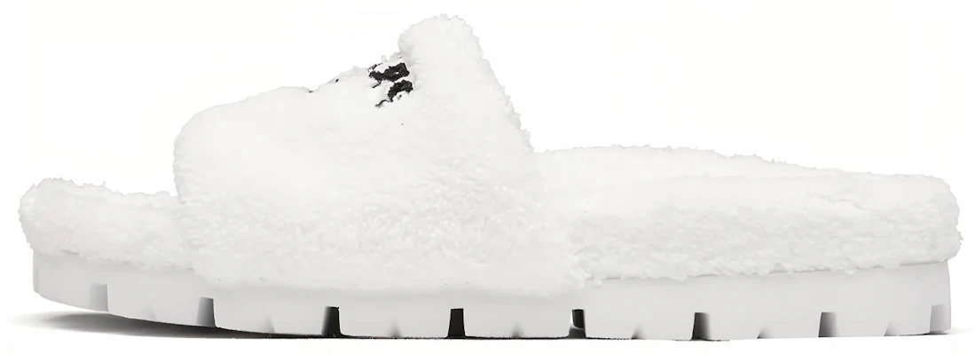 Prada Pantuflas Peludas 'Blanco Confort' 2X3065_H39_F0964 Buy Prada Pantuflas Peludas 'Blanco Confort' 2X3065_H39_F0964