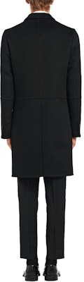 PRADA FW19 Wool Mid-Length Solid Single-Breasted Coat. UC404D-03H-F0002-S-182 Shop PRADA FW19 Wool Mid-Length Solid Single-Breasted Coat. UC404D-03H-F0002-S-182