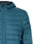 Shop PRADA FW20 Blue Hooded Zip Long Sleeve Down Jacket SGN958-1ID1-F0BQ1