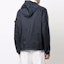 Purchase PRADA FW21 Nylon Hooded Jacket with Triangular Logo in Navy Blue. SGB909-S212-1WQ9-F0124