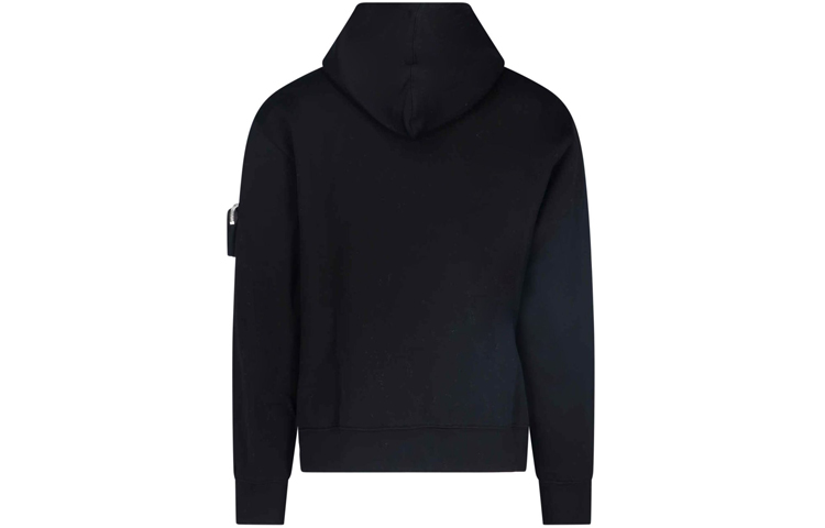Lookbook Prada FW21 Black Hoodie with Mini Triangle Pouch UJL193-1YFJ-F0806-S-212