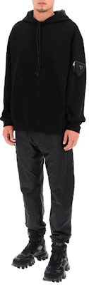 Prada FW21 Black Hoodie with Mini Triangle Pouch UJL193-1YFJ-F0806-S-212 Purchase Prada FW21 Black Hoodie with Mini Triangle Pouch UJL193-1YFJ-F0806-S-212