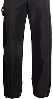 普拉达FW21黑色宽松版标志补丁休闲裤。 SPH141-1WQ9-S-212-F0002 Details for 普拉达FW21黑色宽松版标志补丁休闲裤。 SPH141-1WQ9-S-212-F0002