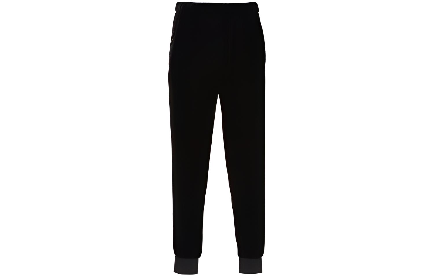 PRADA FW21 Black Solid Knit Jogger Pants SPH166-1Z8W-F0002-S-221