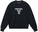Order PRADA FW21 黑色标志纯棉套头衫 UJL148-1Y13-F0967-S-202