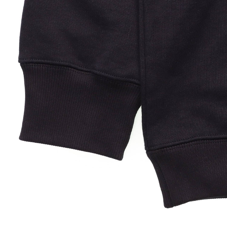 Sizing 프라다 FW21 로고 프린트 유니섹스 블랙 크루넥 스웨트셔츠. UJL1901YYB-F0806-S-202