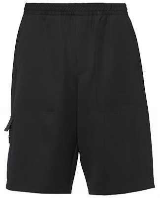 PRADA 2021秋冬宽松版休闲短裤纯色黑色 SPH179-1XTO-F0002-S-221 Buy PRADA 2021秋冬宽松版休闲短裤纯色黑色 SPH179-1XTO-F0002-S-221