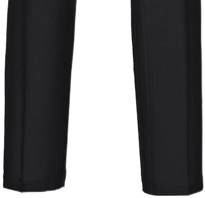 PRADA FW22 Seluar Hitam Kasual Potongan Lurus dengan Butang Tersembunyi. SPH261-G54-F0002-S-231 Details for PRADA FW22 Seluar Hitam Kasual Potongan Lurus dengan Butang Tersembunyi. SPH261-G54-F0002-S-231