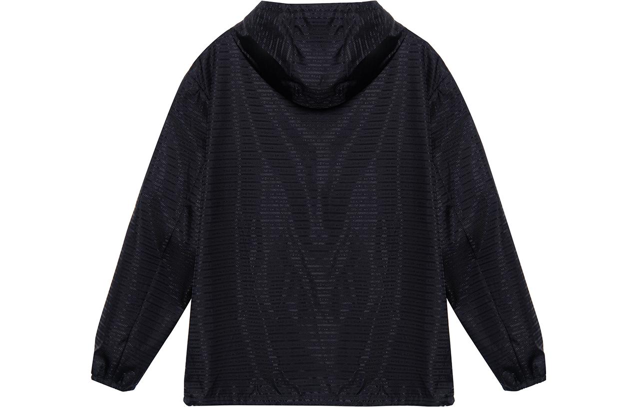 PRADA FW22  Black Full-Zip Hoodie Jacket with Logo. SGC05711FCF-0002 圖 3