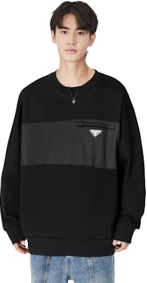 普拉达 FW22 黑色标志长袖圆领卫衣. UJL096-11JE-F0806-S-222 Purchase 普拉达 FW22 黑色标志长袖圆领卫衣. UJL096-11JE-F0806-S-222