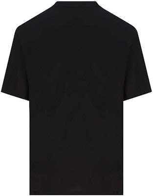 PRADA FW22 Black Logo Print Crewneck T-Shirt. UJN815-1052-F0002-S-221 Lookbook PRADA FW22 Black Logo Print Crewneck T-Shirt. UJN815-1052-F0002-S-221