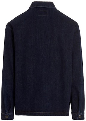 프라다 FW22 블랙 루즈핏 선프로텍션 데님 셔츠. GEC066109J-F0008 Lookbook 프라다 FW22 블랙 루즈핏 선프로텍션 데님 셔츠. GEC066109J-F0008