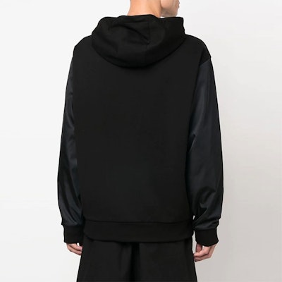 PRADA FW22 Black Patchwork Zip-Up Hooded Jacket. UJL35A-116G-F0806-S-222 Purchase PRADA FW22 Black Patchwork Zip-Up Hooded Jacket. UJL35A-116G-F0806-S-222