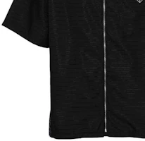 Details for PRADA FW22 黑色拉鍊短袖襯衫帶領口 SC620S22211FCF0002