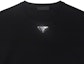 Sizing PRADA FW22 Black Solid Color Logo Crewneck Short Sleeve T-Shirt UJN824-11ZM-F0002-S-222