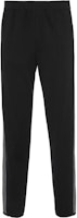 PRADA FW22 Black Straight-Leg Track Pants with Contrast Stripe Logo. UMP129-12D9-F0002-S-231 PRADA FW22 Black Straight-Leg Track Pants with Contrast Stripe Logo. UMP129-12D9-F0002-S-231