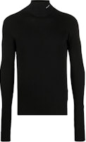 PRADA FW22 Black Turtleneck Long-Sleeve Pullover Sweater. UMR524-S222-11I0F-0-002 PRADA FW22 Black Turtleneck Long-Sleeve Pullover Sweater. UMR524-S222-11I0F-0-002